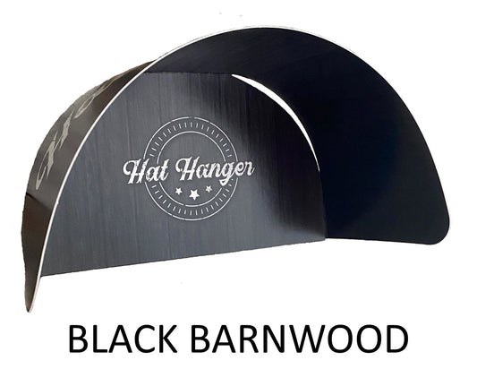 Hat-Hanger (10 Pack) - Black Barnwood
