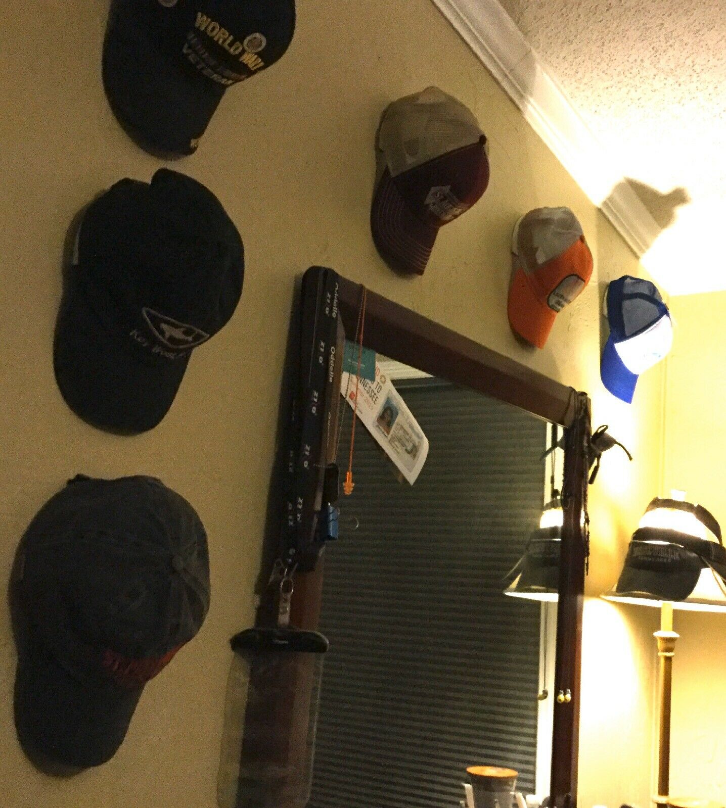 Hat-Hanger (10 Pack) - Black Barnwood