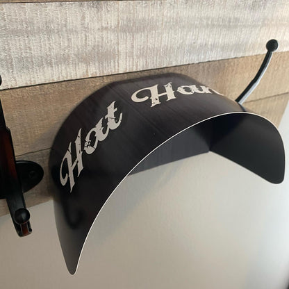 Hat-Hanger (10 Pack) - Black Barnwood