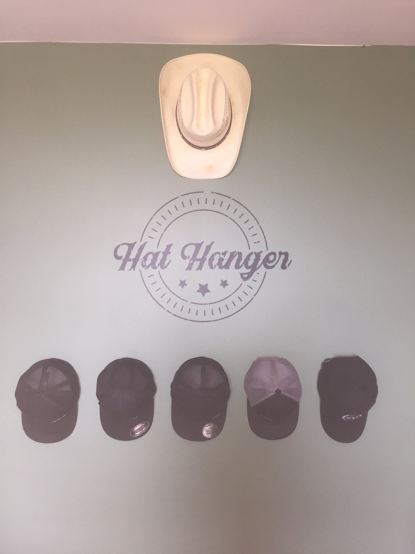 Hat-Hanger (10 Pack) - White Winter