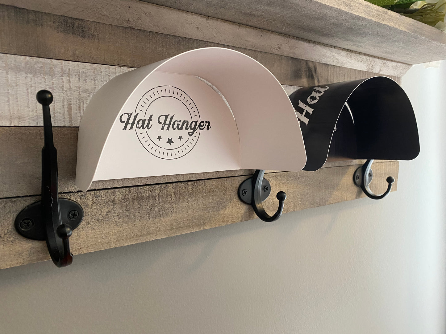 Hat-Hanger (10 Pack) - White Winter