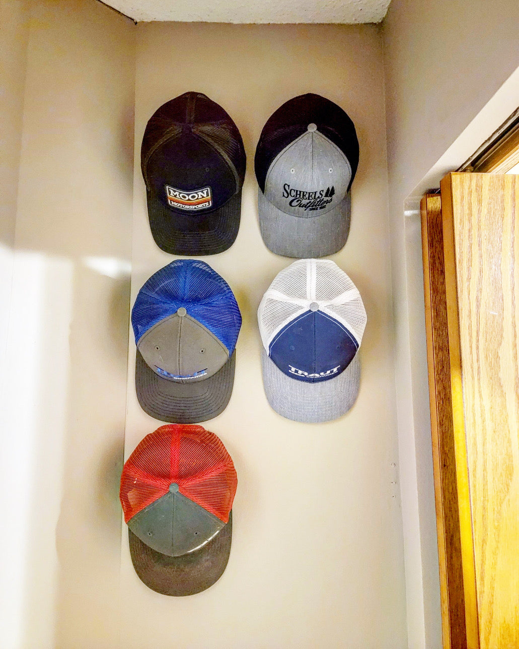 Hat-Hanger (10 Pack) - White Winter