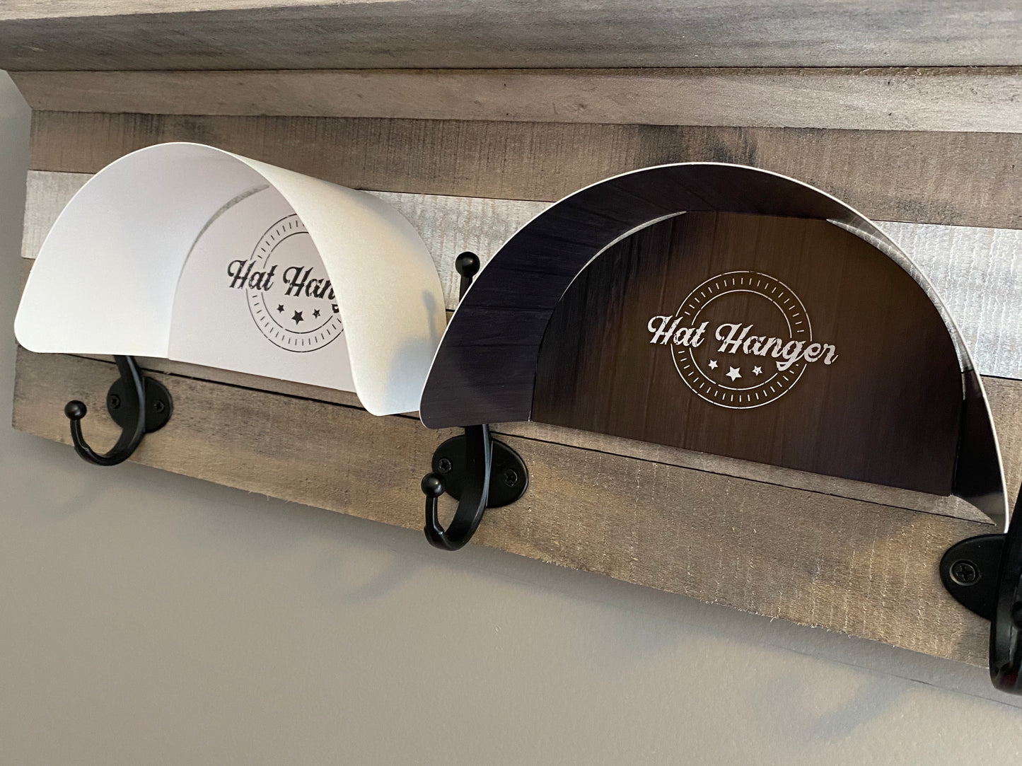 Hat-Hanger (10 Pack) - White Winter